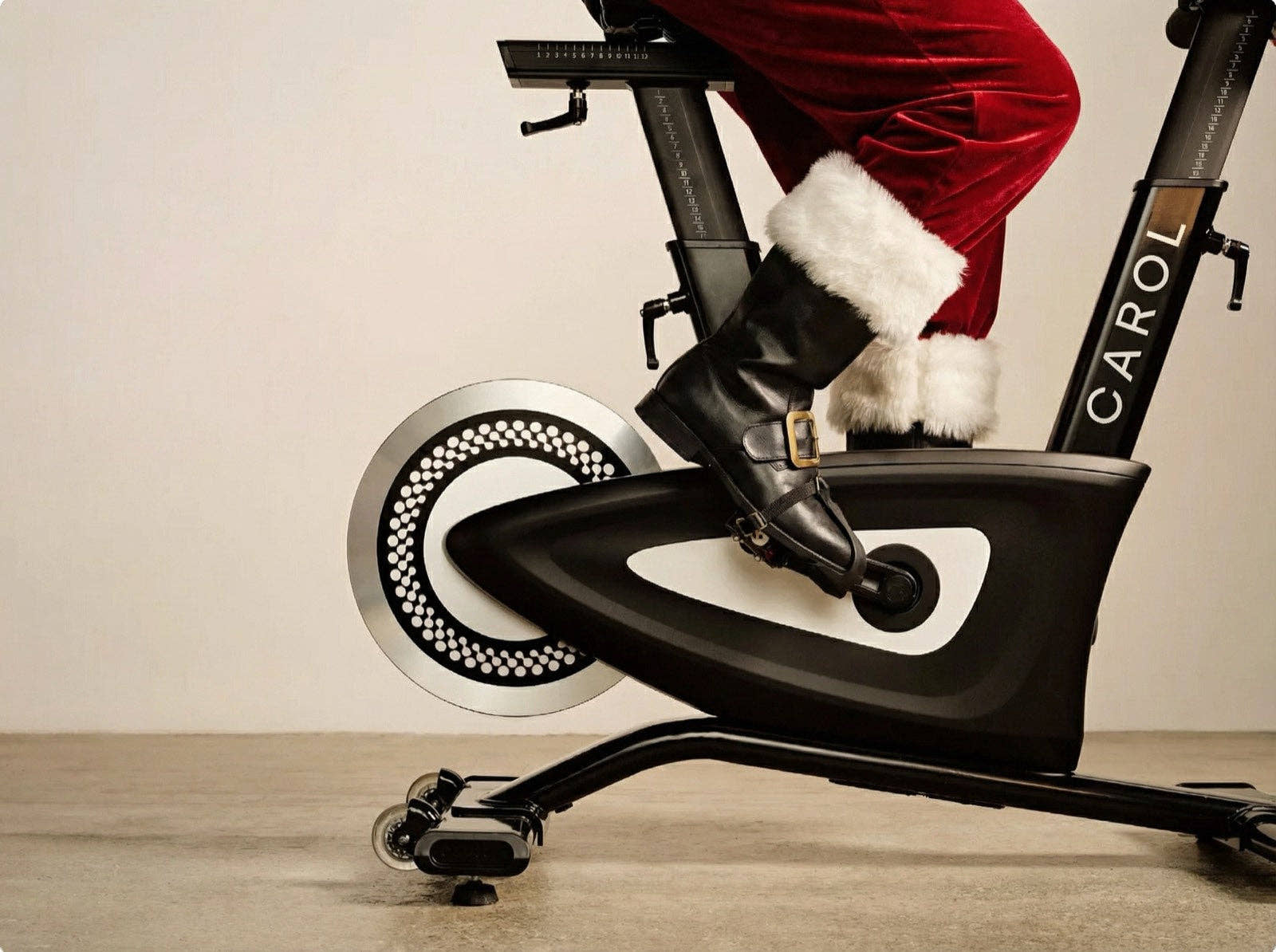 Staying fit, focused, and sleigh-ready with CAROL Bike.