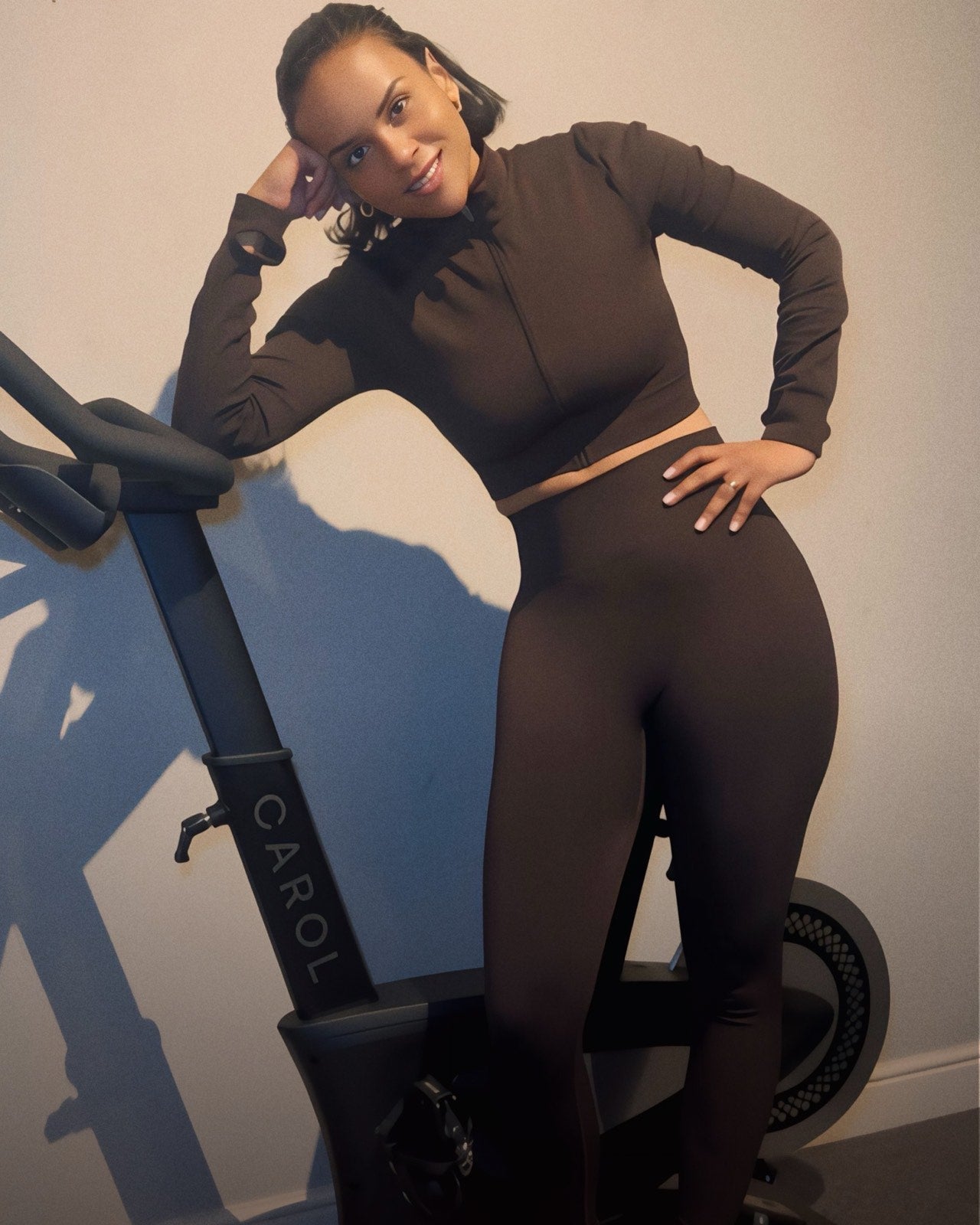 “Seeing my body changing makes me very happy.”